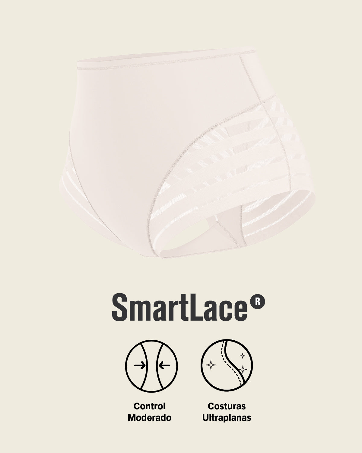 Daily Bra & Stripe Undetectable in White