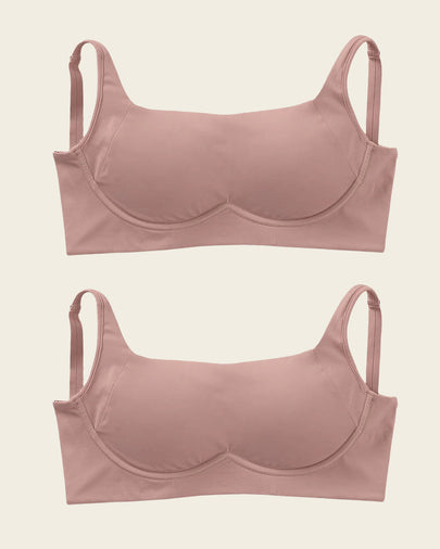 2-Pack Everyday Wireless Support Bras