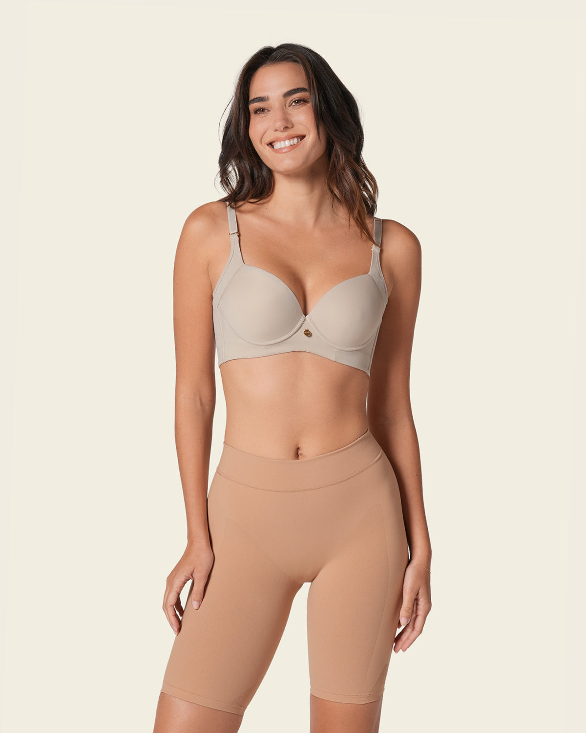 2-Pack High Profile Back Smoothing Bras with Soft Full Coverage Cups