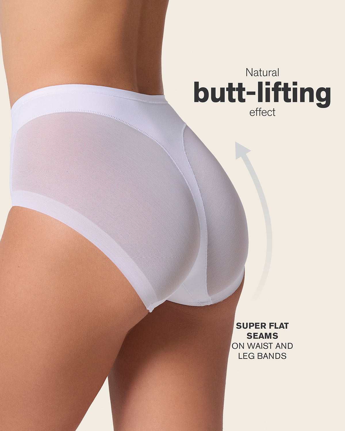 2-Pack Truly Undetectable Comfy Shaper Panties