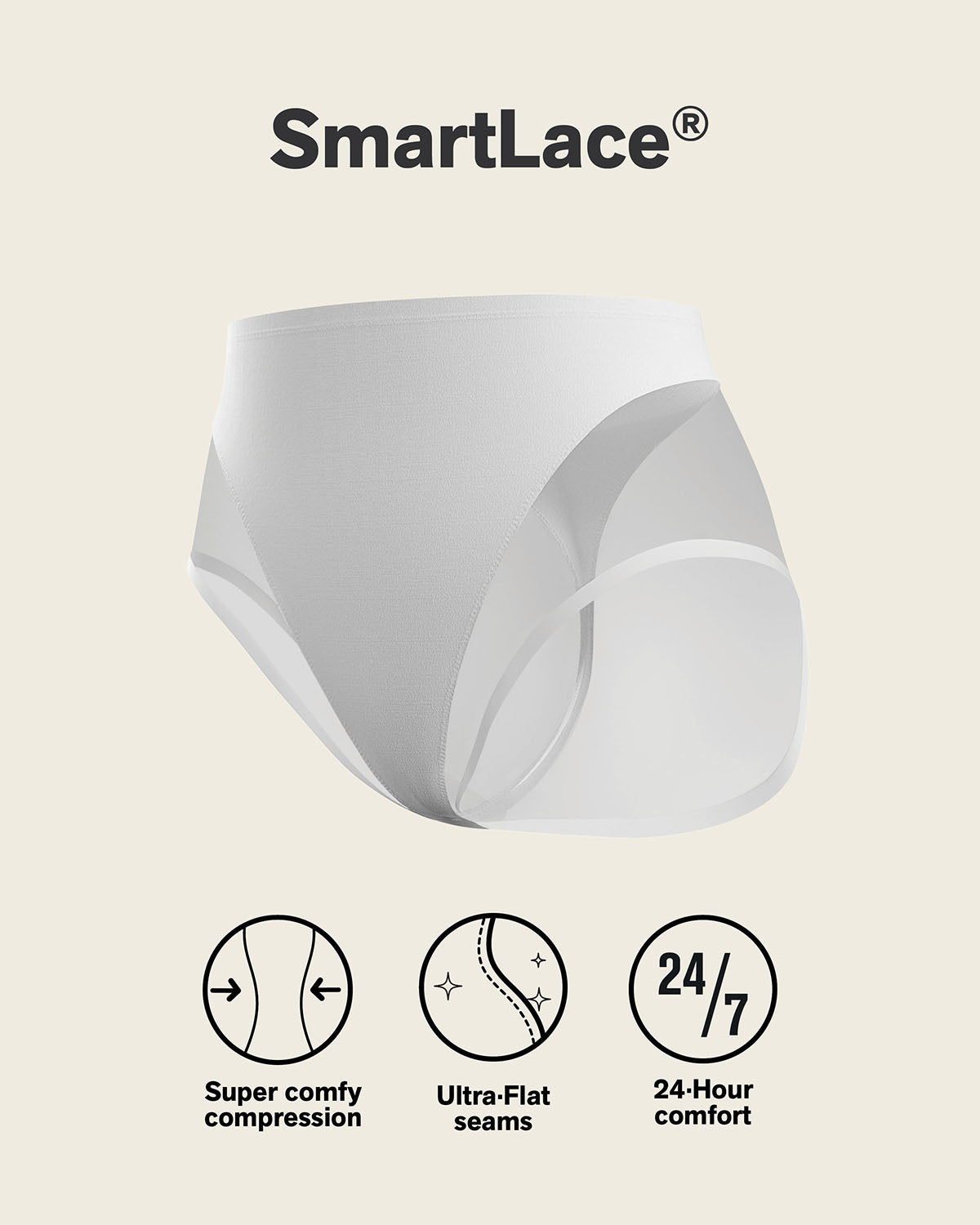 2-Pack Truly Undetectable Comfy Shaper Panties