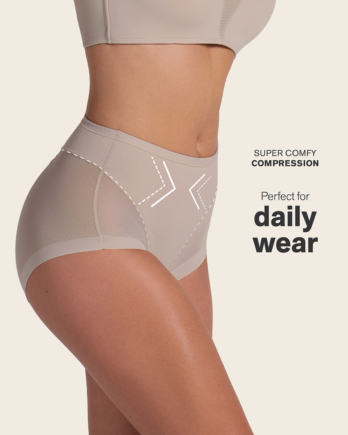 2-Pack Truly Undetectable Comfy Shaper Panties