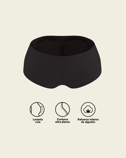 PadUp Panty & PadUp Short in Black and Nude