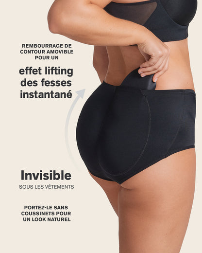 PadUp Panty & PadUp Short in Black and Nude