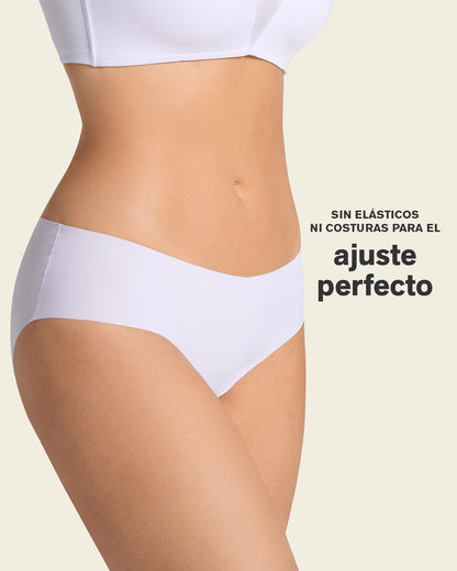 3-Pack No Ride-Up Seamless Hiphugger Panties