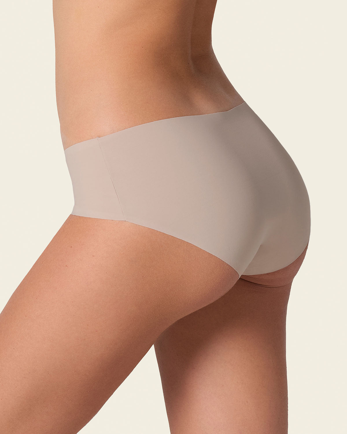3-Pack No Ride-Up Seamless Hiphugger Panties