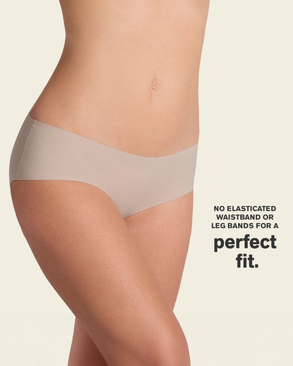 3-Pack No Ride-Up Seamless Hiphugger Panties