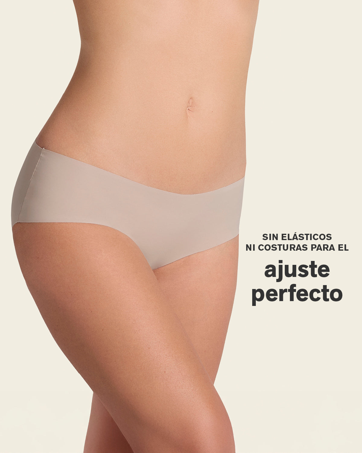 3-Pack No Ride-Up Seamless Hiphugger Panties