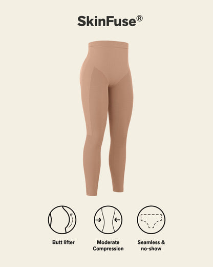 Invisible High-Waisted Capri Shaper