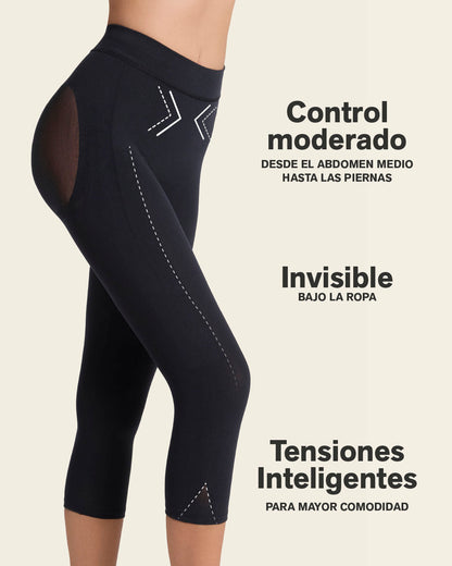 PowerStay Short + SmartShape Capri in Black
