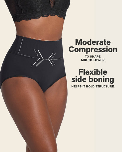 3-Pack High-Waisted Classic Sculpting Briefs