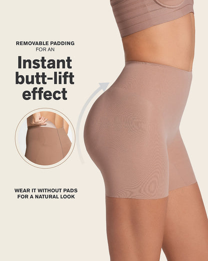 PadUp Panty & PadUp Short in Black and Nude