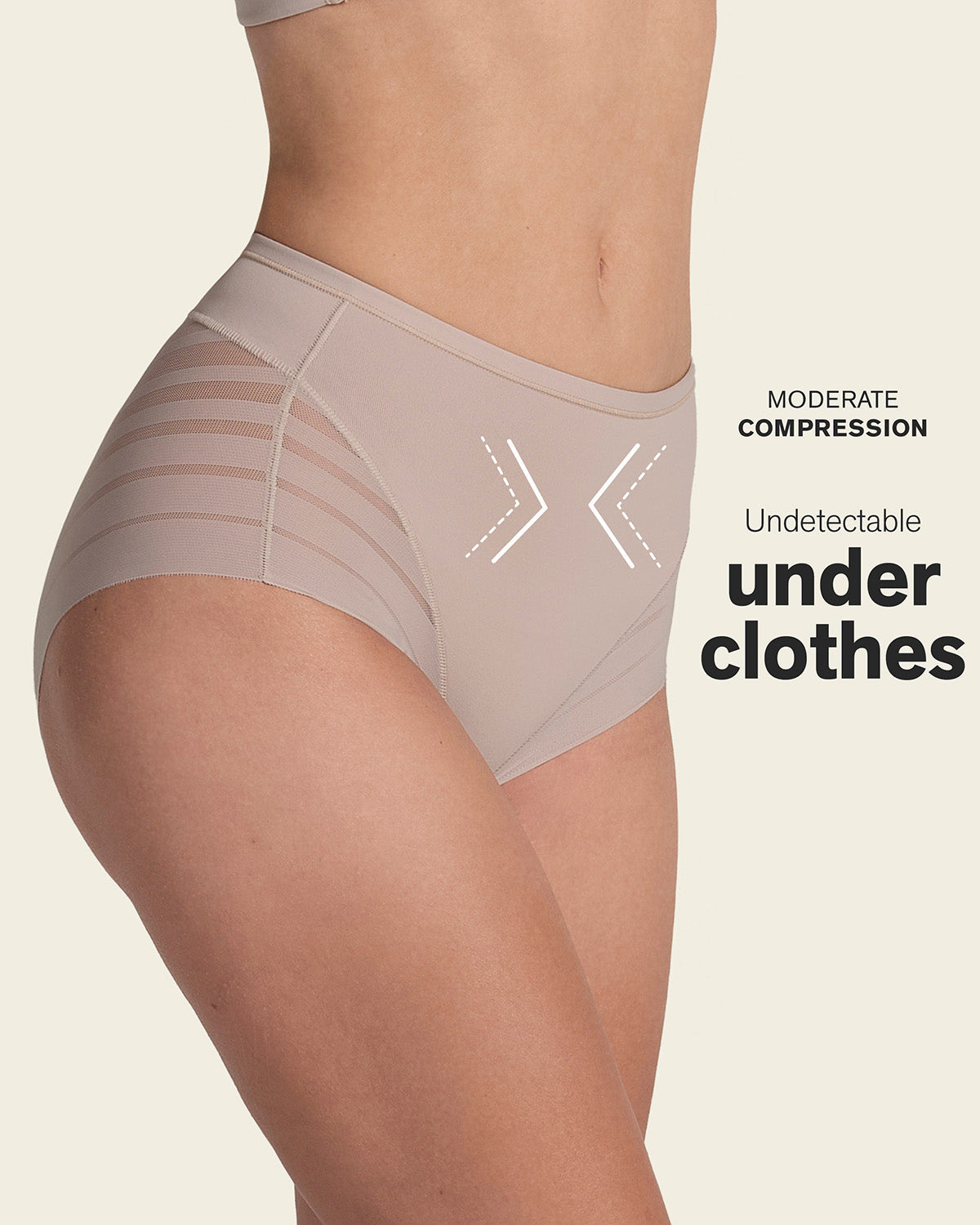 Daily Bra & Stripe Undetectable in Nude