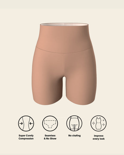 PowerStay Short & Stripe Undetectable Panty Bundle in Nude