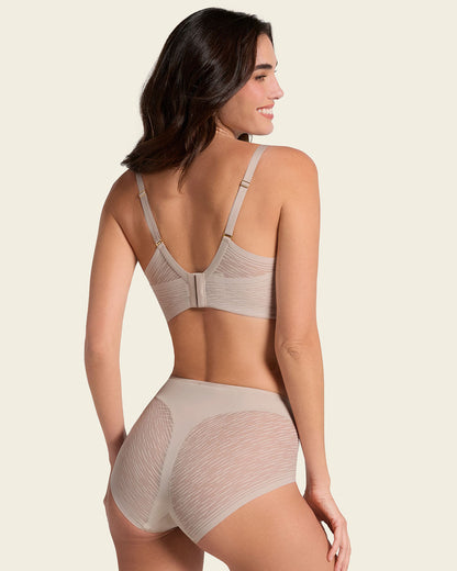 3-Pack High-Waisted Sheer Lace Shaper Panties