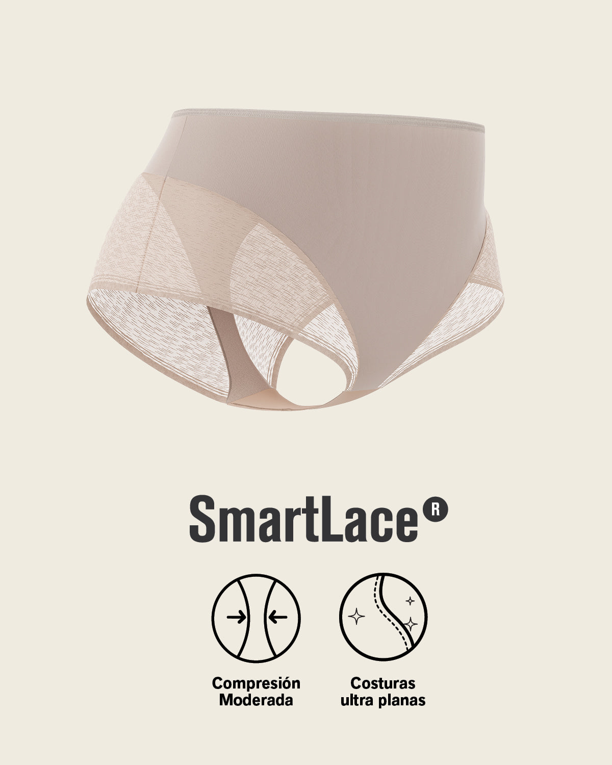 3-Pack High-Waisted Sheer Lace Shaper Panties