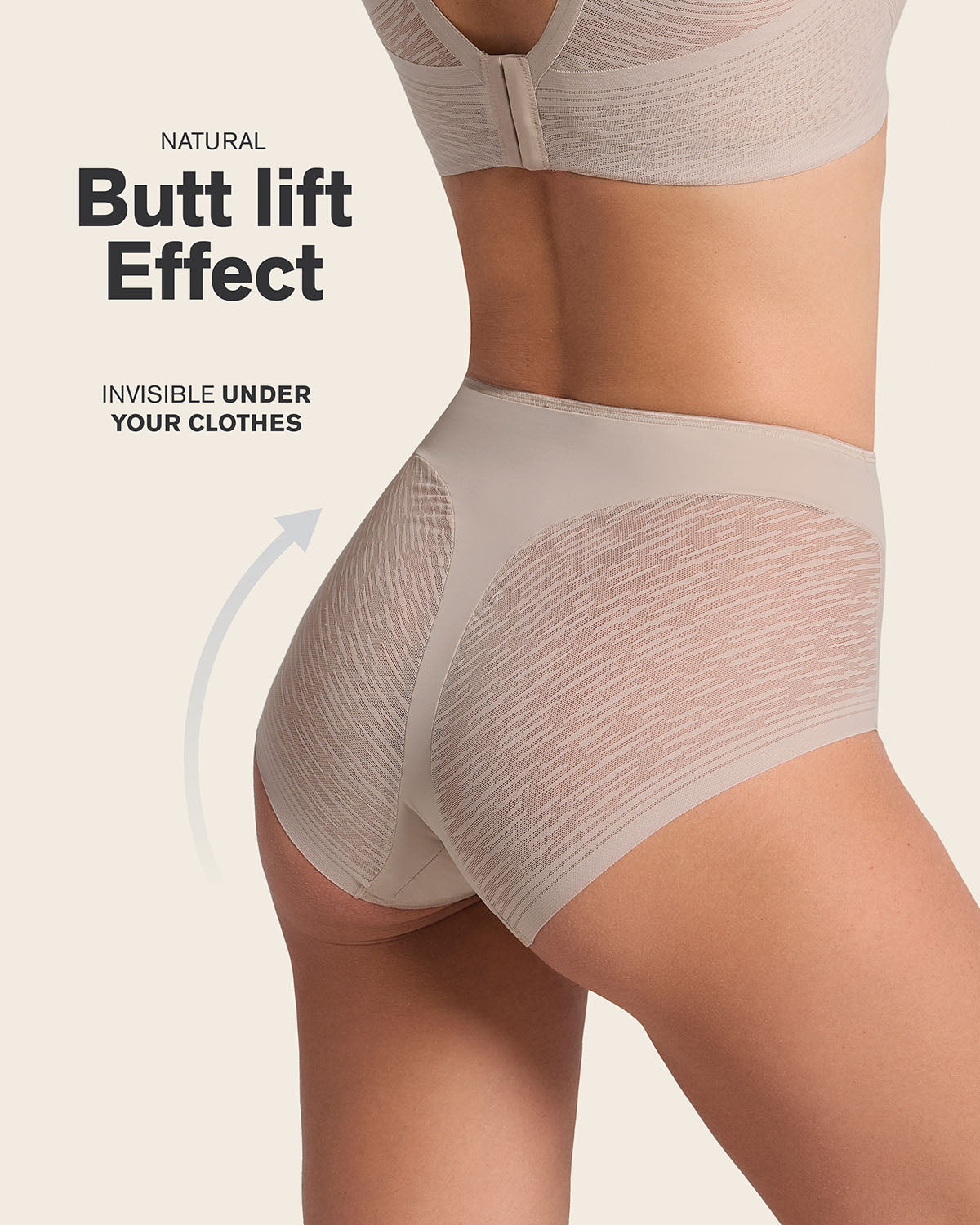 3-Pack High-Waisted Sheer Lace Shaper Panties