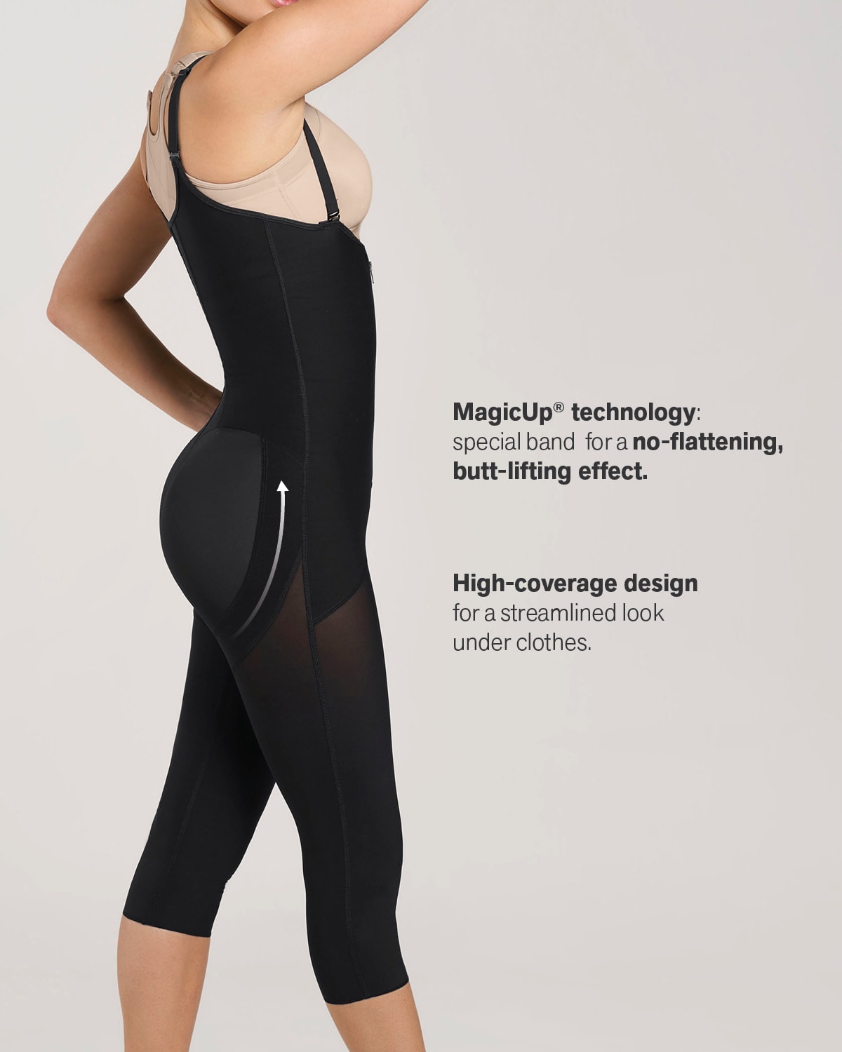 Mid-Calf Sculpting Body Shaper