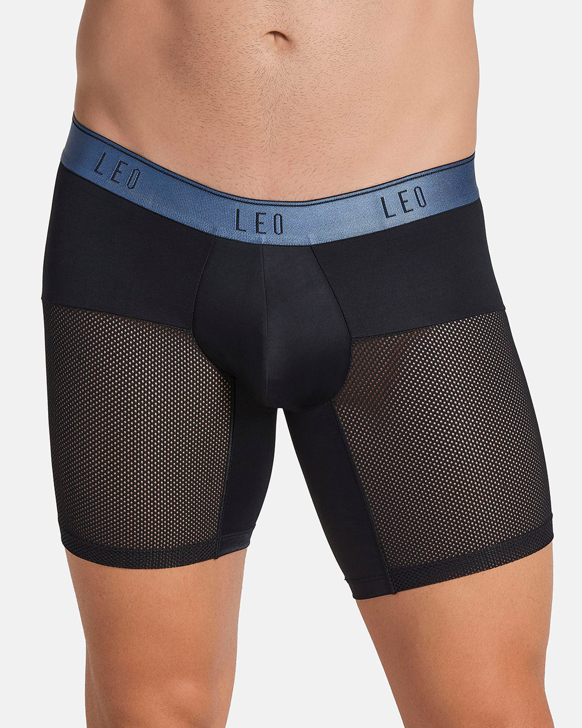 3-Pack High-Tech Mesh Boxer Briefs with Ergonomic Pouch