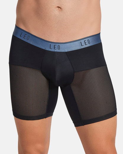 5-Pack High-Tech Mesh Boxer Briefs with Ergonomic Pouches