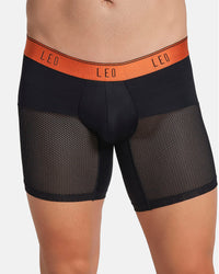 712 Black With Orange Elastic