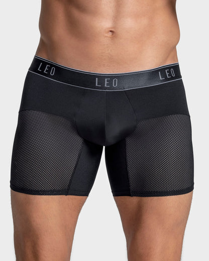 5-Pack High-Tech Mesh Boxer Briefs with Ergonomic Pouches