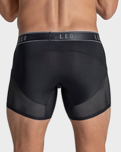 5-Pack High-Tech Mesh Boxer Briefs with Ergonomic Pouches