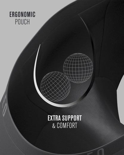 3-Pack Ultra-Light Boxer Briefs with Ergonomic Pouch