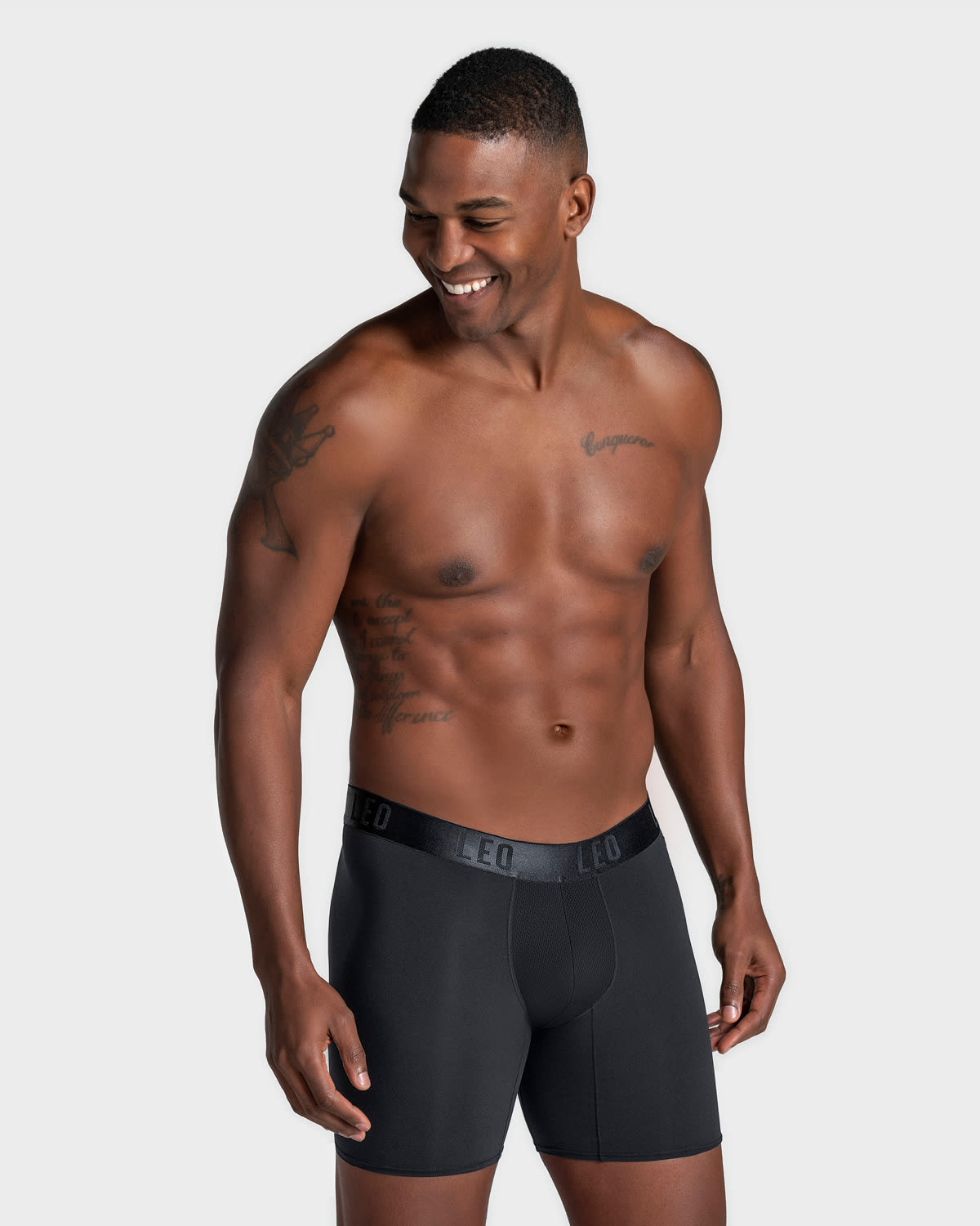 3-Pack Long Athletic Boxer Briefs