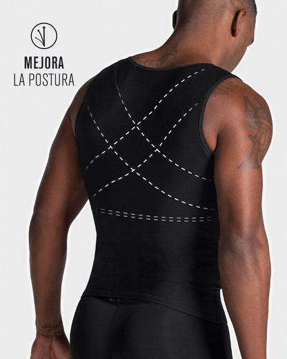 Men's Firm Compression Post-Surgical Shaper Vest
