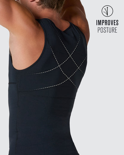 Moderate Shaper Vest with Double-Layered Abs & Back Support