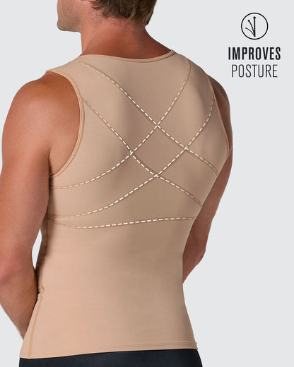 Moderate Shaper Vest with Double-Layered Abs & Back Support
