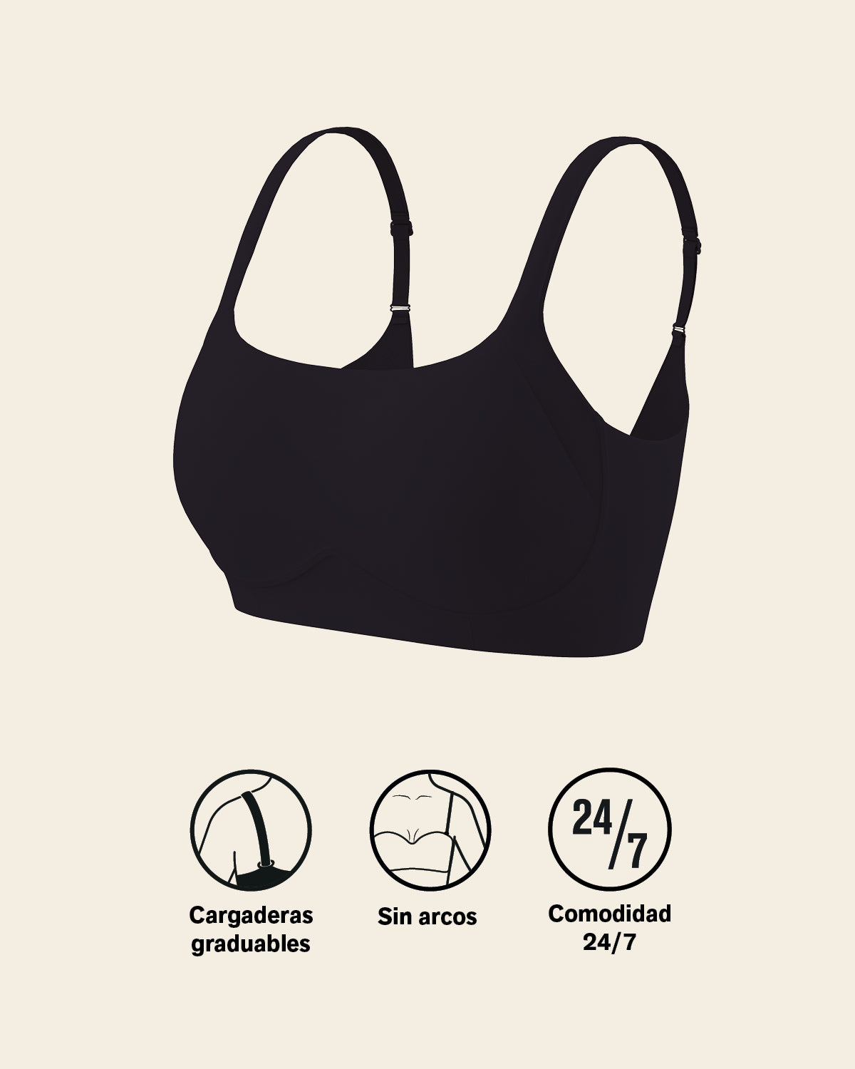 2-Pack Everyday Wireless Support Bras