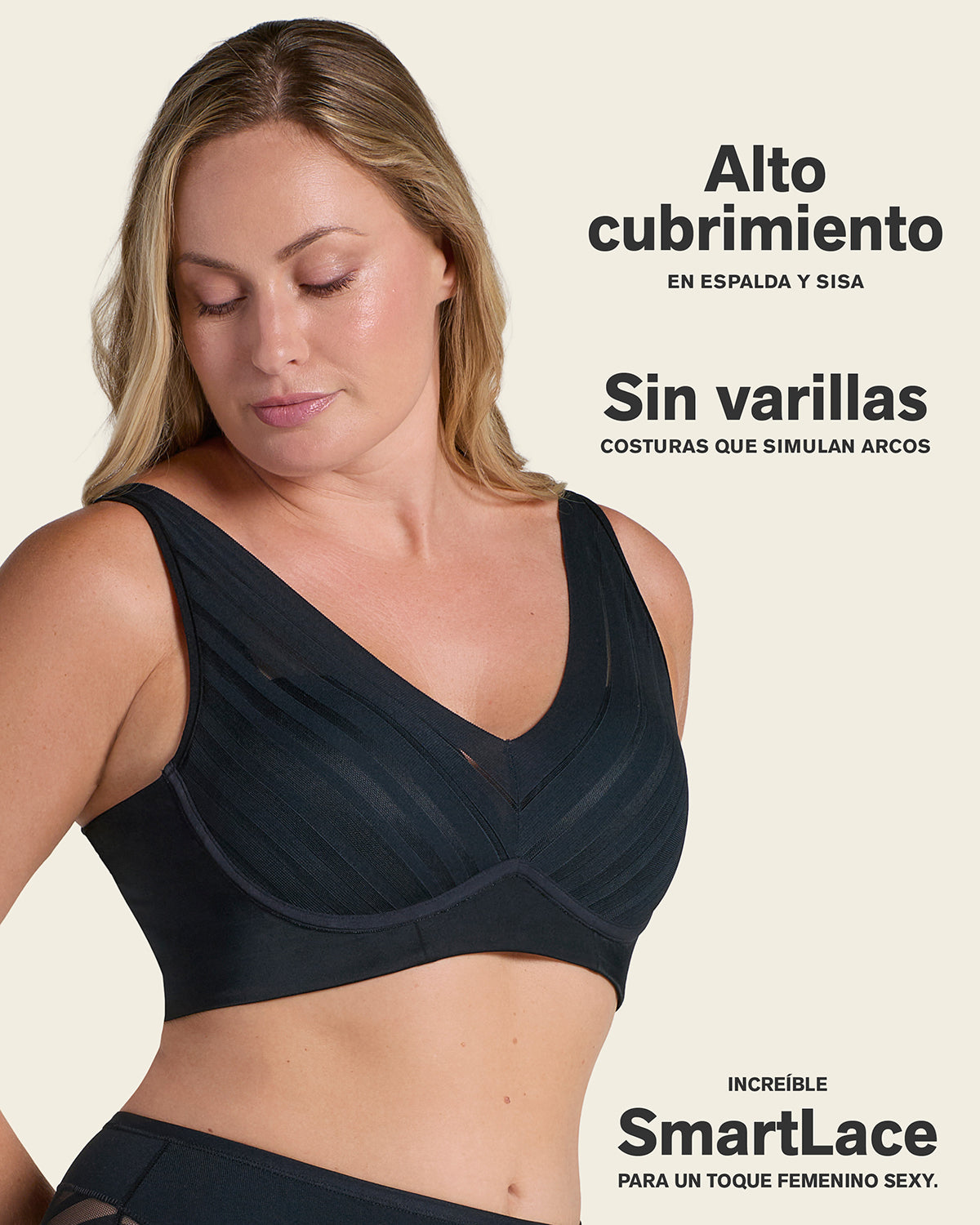 Daily Bra & Undetectable Essentials 3-Pack in Black