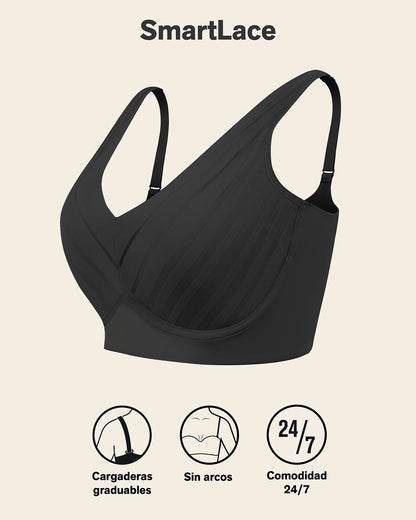 Daily Bra & Stripe Undetectable in Black