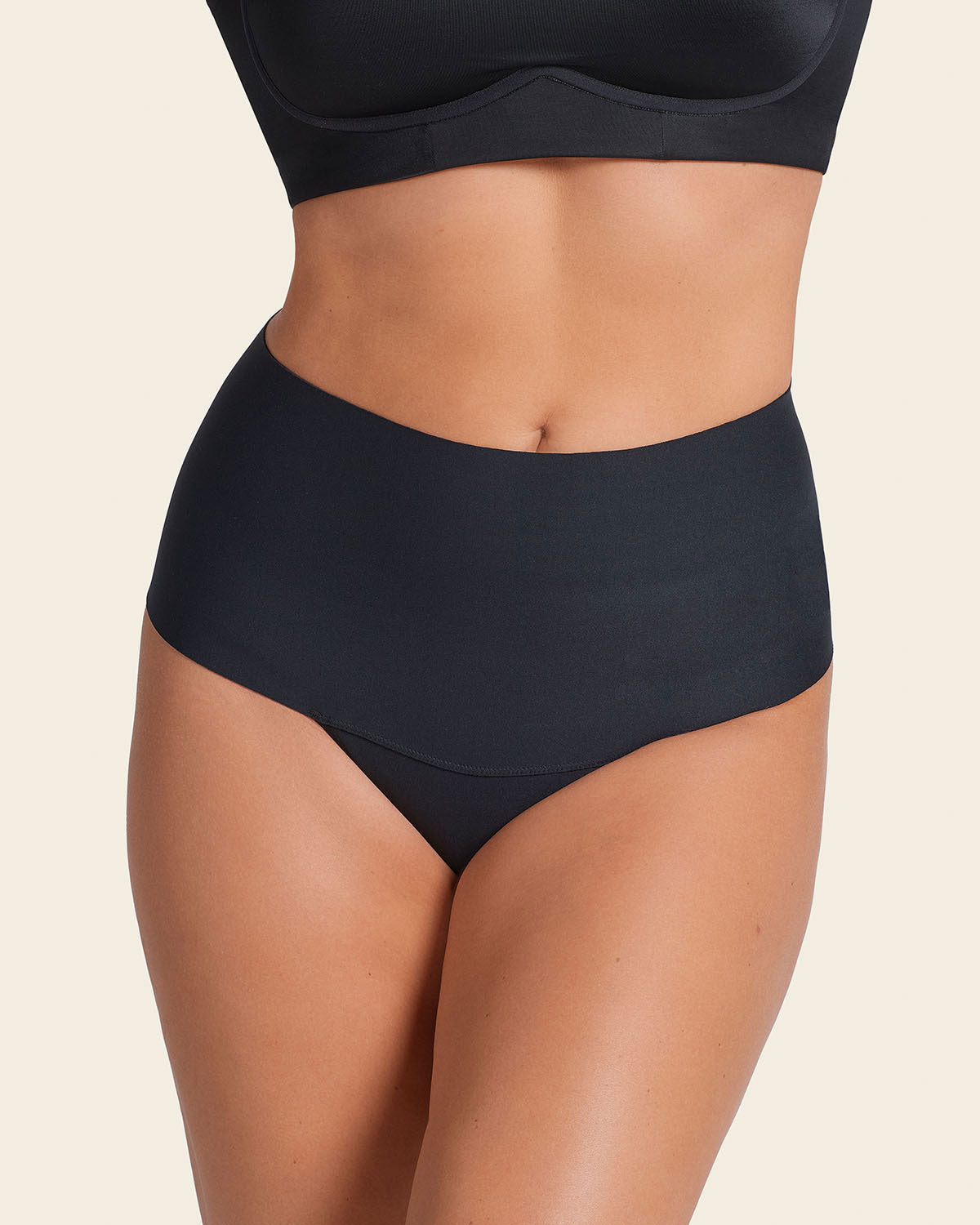 3-Pack High-Tech High-Waisted Sculpting Thongs