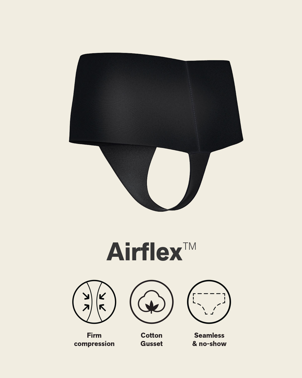 High-Tech High-Waisted Sculpting Thong