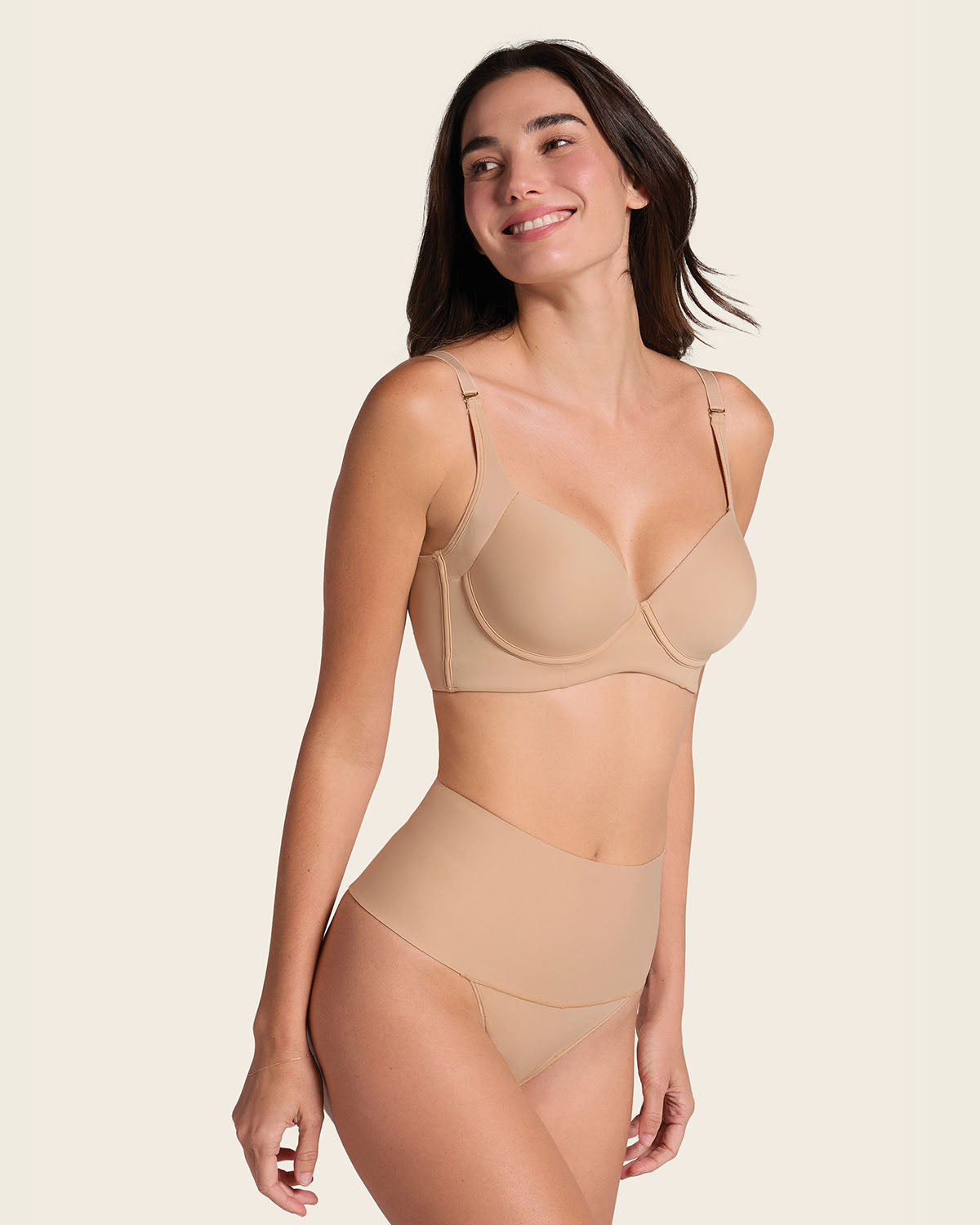 3-Pack High-Tech High-Waisted Sculpting Thongs