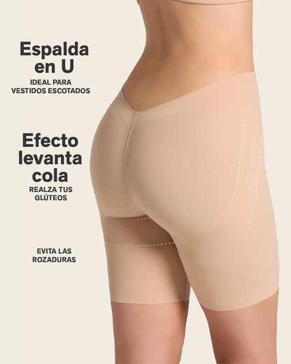 Undetectable Backless Moderate Shaper Short