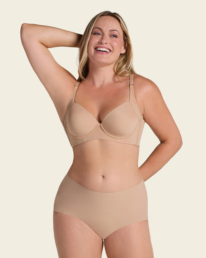 Mostly Covered Invisible Microfiber Boyshort Panty