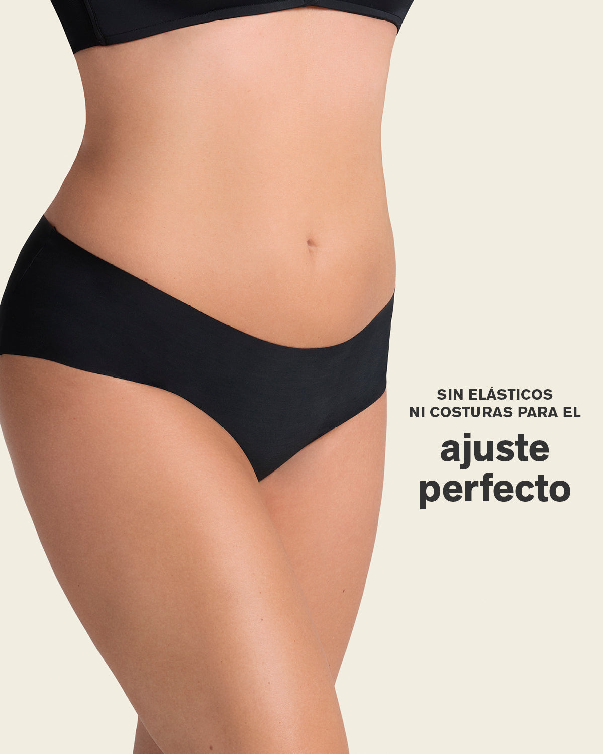 3-Pack No Ride-Up Seamless Hiphugger Panties