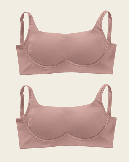 2-Pack Everyday Wireless Support Bras