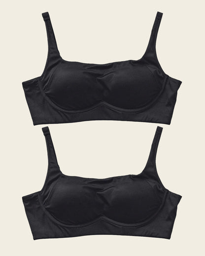 2-Pack Everyday Wireless Support Bras