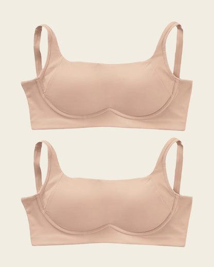 2-Pack Everyday Wireless Support Bras