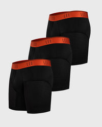 712 Black with Orange Elastic
