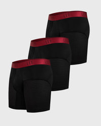 B15 Black with Red Elastic